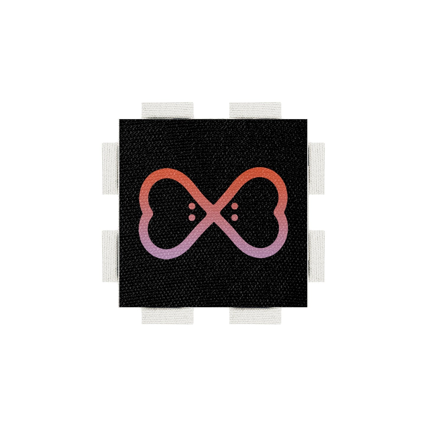 A tab from the Poparo Lovebugs collection, featuring an official Trademark of the Lovebugs (LVBG) brand.