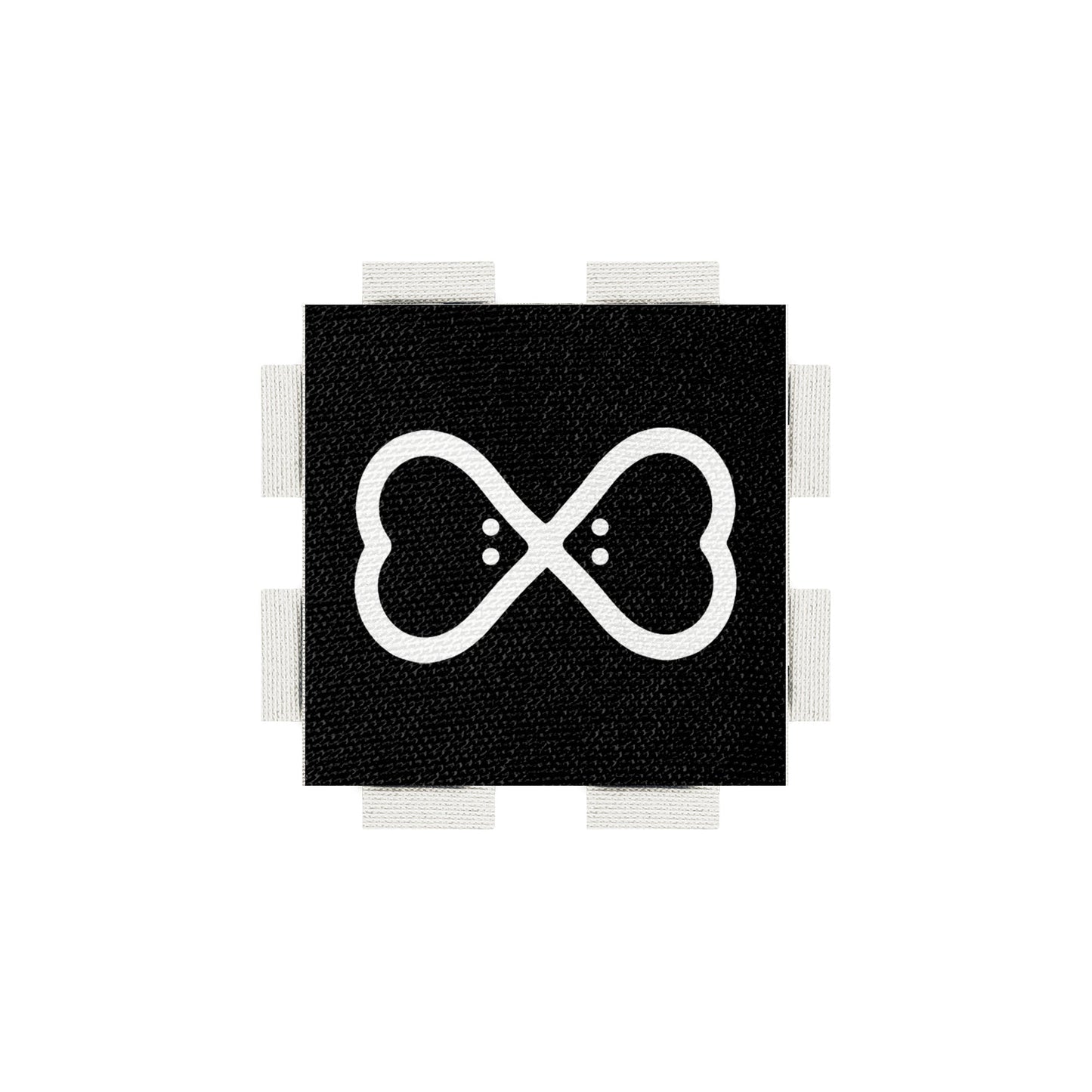 A tab from the Poparo Lovebugs collection, featuring an official Trademark of the Lovebugs (LVBG) brand.