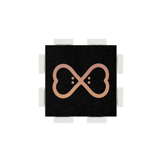 A tab from the Poparo Lovebugs collection, featuring an official Trademark of the Lovebugs (LVBG) brand.