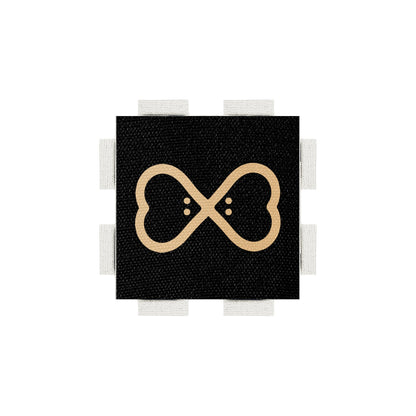 A tab from the Poparo Lovebugs collection, featuring an official Trademark of the Lovebugs (LVBG) brand.