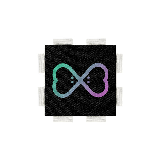 A tab from the Poparo Lovebugs collection, featuring an official Trademark of the Lovebugs (LVBG) brand.