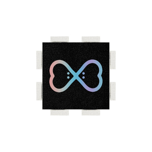 A tab from the Poparo Lovebugs collection, featuring an official Trademark of the Lovebugs (LVBG) brand.
