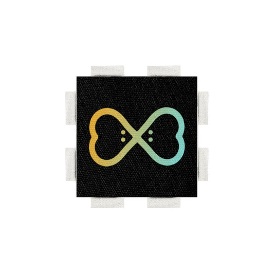 A tab from the Poparo Lovebugs collection, featuring an official Trademark of the Lovebugs (LVBG) brand.