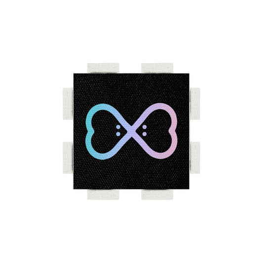 A tab from the Poparo Lovebugs collection, featuring an official Trademark of the Lovebugs (LVBG) brand.