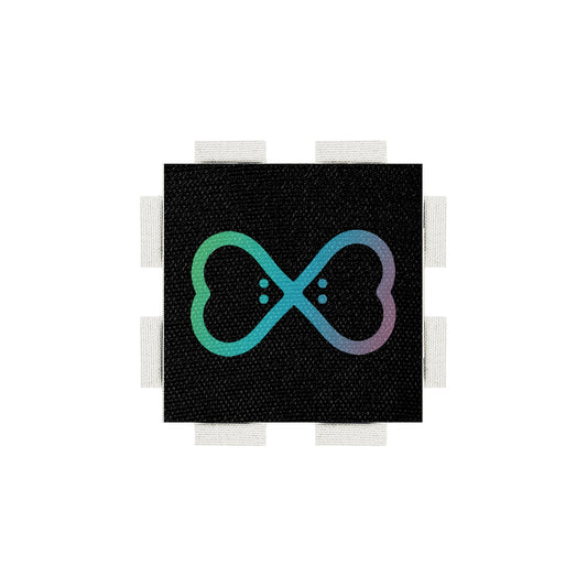 A tab from the Poparo Lovebugs collection, featuring an official Trademark of the Lovebugs (LVBG) brand.