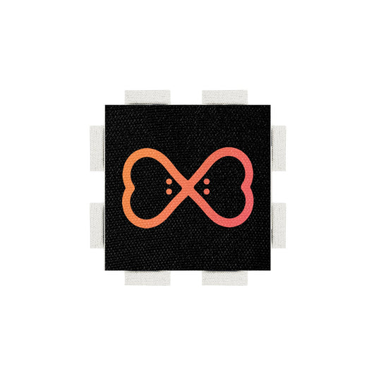 A tab from the Poparo Lovebugs collection, featuring an official Trademark of the Lovebugs (LVBG) brand.