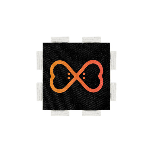 A tab from the Poparo Lovebugs collection, featuring an official Trademark of the Lovebugs (LVBG) brand.