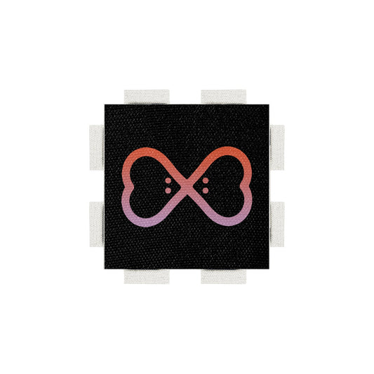 A tab from the Poparo Lovebugs collection, featuring an official Trademark of the Lovebugs (LVBG) brand.