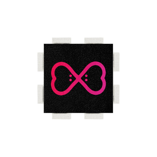 A tab from the Poparo Lovebugs collection, featuring an official Trademark of the Lovebugs (LVBG) brand.