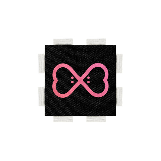 A tab from the Poparo Lovebugs collection, featuring an official Trademark of the Lovebugs (LVBG) brand.