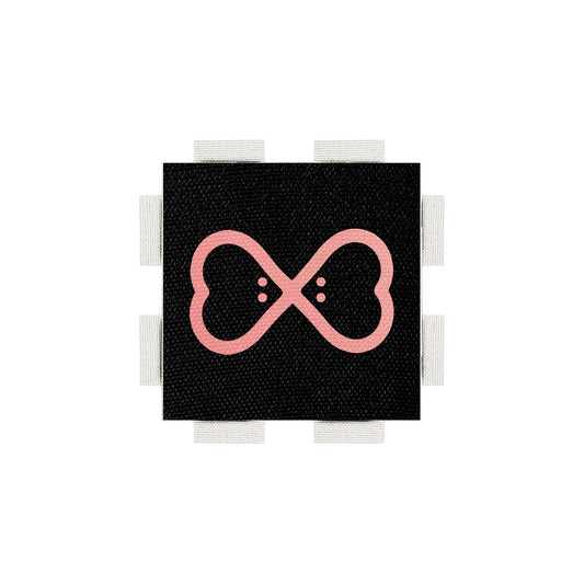 A tab from the Poparo Lovebugs collection, featuring an official Trademark of the Lovebugs (LVBG) brand.
