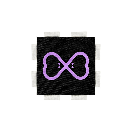 A tab from the Poparo Lovebugs collection, featuring an official Trademark of the Lovebugs (LVBG) brand.
