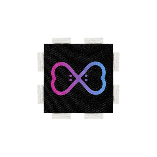 A tab from the Poparo Lovebugs collection, featuring an official Trademark of the Lovebugs (LVBG) brand.
