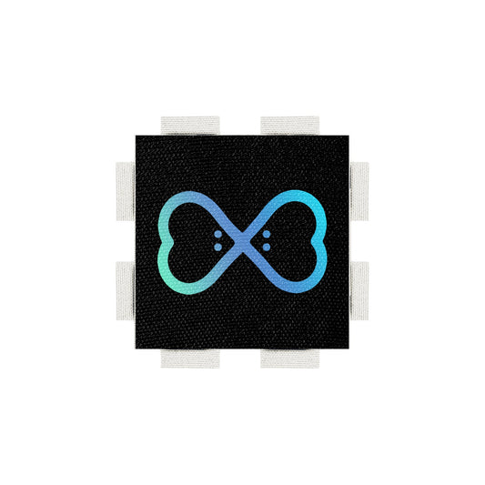A tab from the Poparo Lovebugs collection, featuring an official Trademark of the Lovebugs (LVBG) brand.