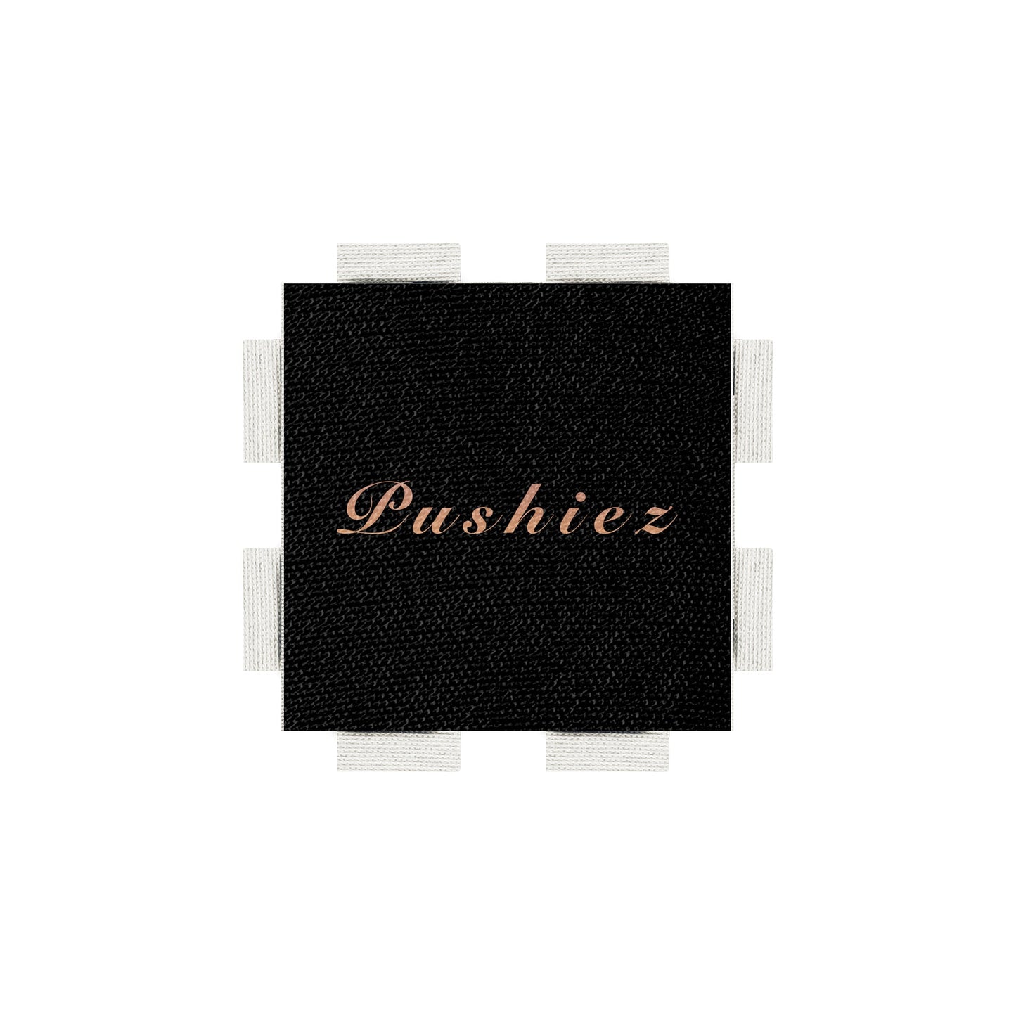 A tab from the Poparo Pushiez collection, featuring an official Trademark of the Pushiez (PSHZ) brand.
