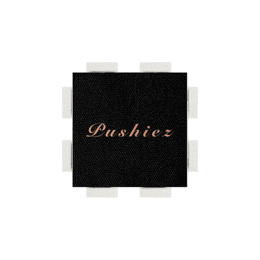 A tab from the Poparo Pushiez collection, featuring an official Trademark of the Pushiez (PSHZ) brand.