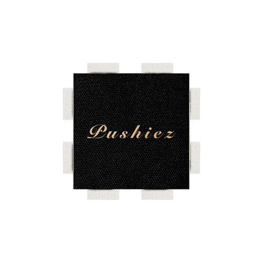 A tab from the Poparo Pushiez collection, featuring an official Trademark of the Pushiez (PSHZ) brand.