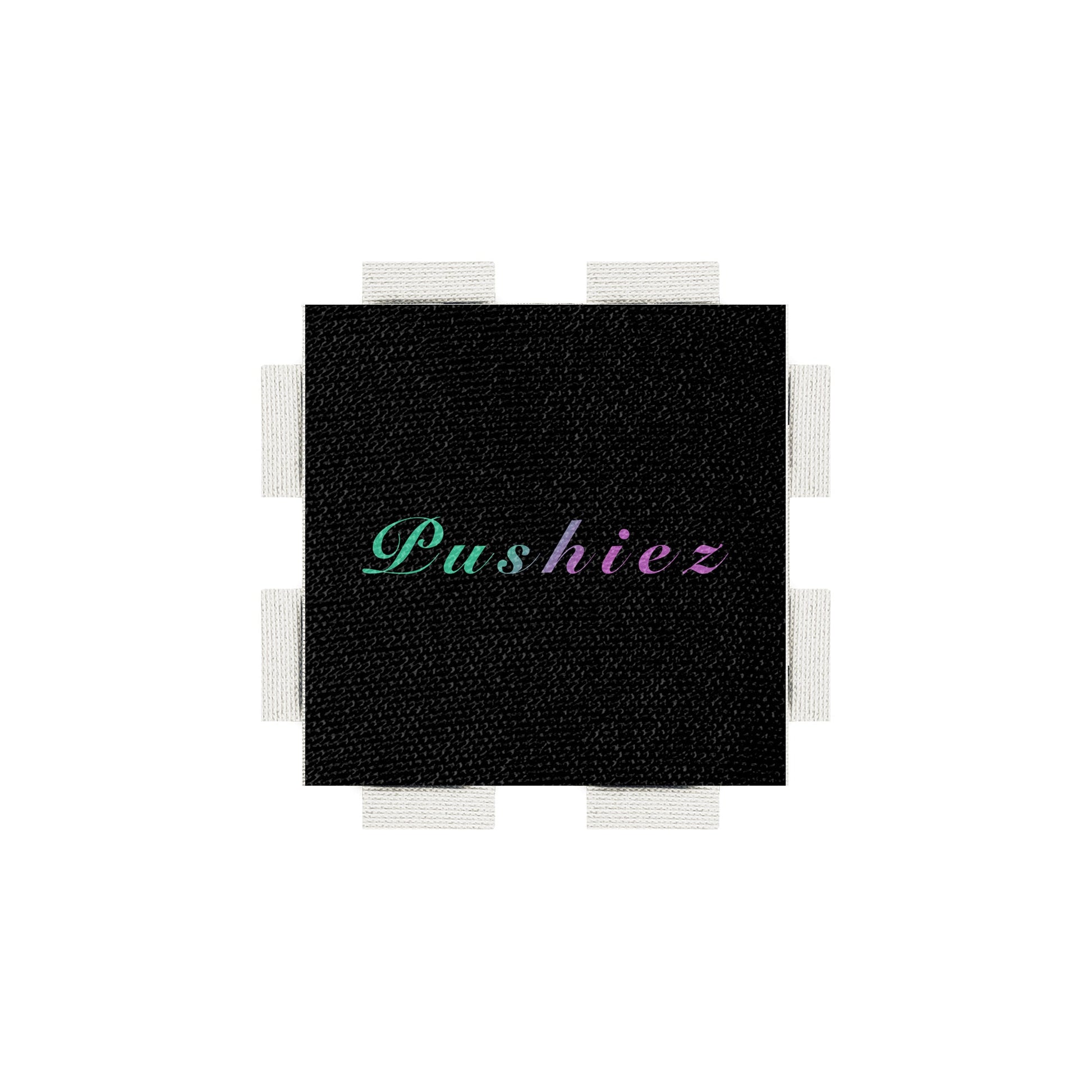 A tab from the Poparo Pushiez collection, featuring an official Trademark of the Pushiez (PSHZ) brand.