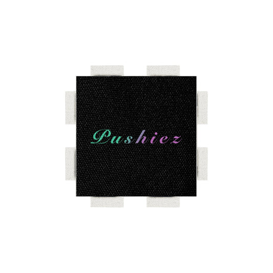 A tab from the Poparo Pushiez collection, featuring an official Trademark of the Pushiez (PSHZ) brand.
