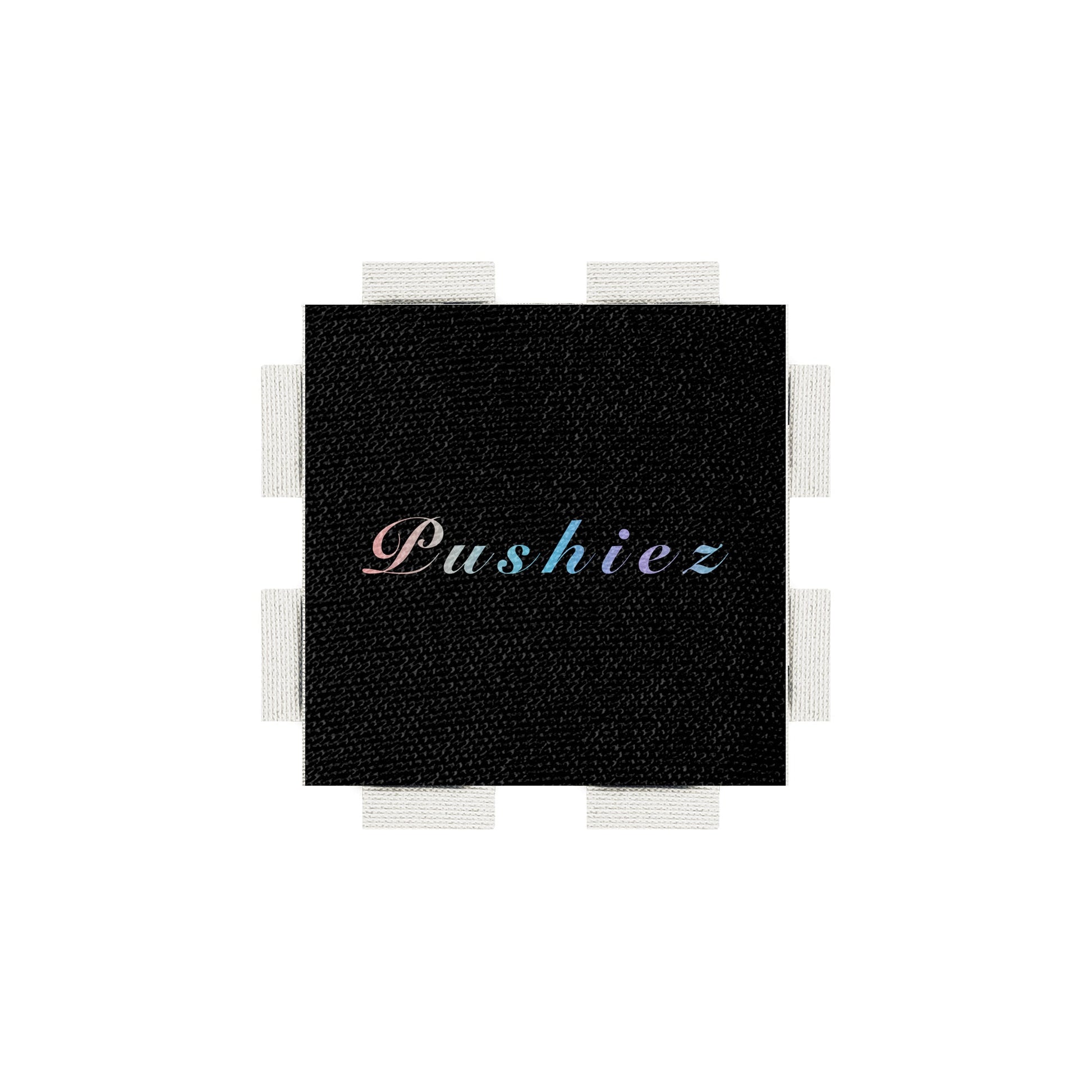 A tab from the Poparo Pushiez collection, featuring an official Trademark of the Pushiez (PSHZ) brand.