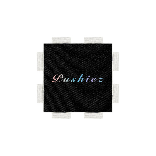 A tab from the Poparo Pushiez collection, featuring an official Trademark of the Pushiez (PSHZ) brand.