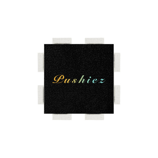 A tab from the Poparo Pushiez collection, featuring an official Trademark of the Pushiez (PSHZ) brand.