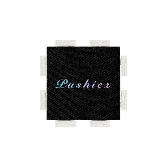 A tab from the Poparo Pushiez collection, featuring an official Trademark of the Pushiez (PSHZ) brand.