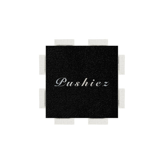 A tab from the Poparo Pushiez collection, featuring an official Trademark of the Pushiez (PSHZ) brand.