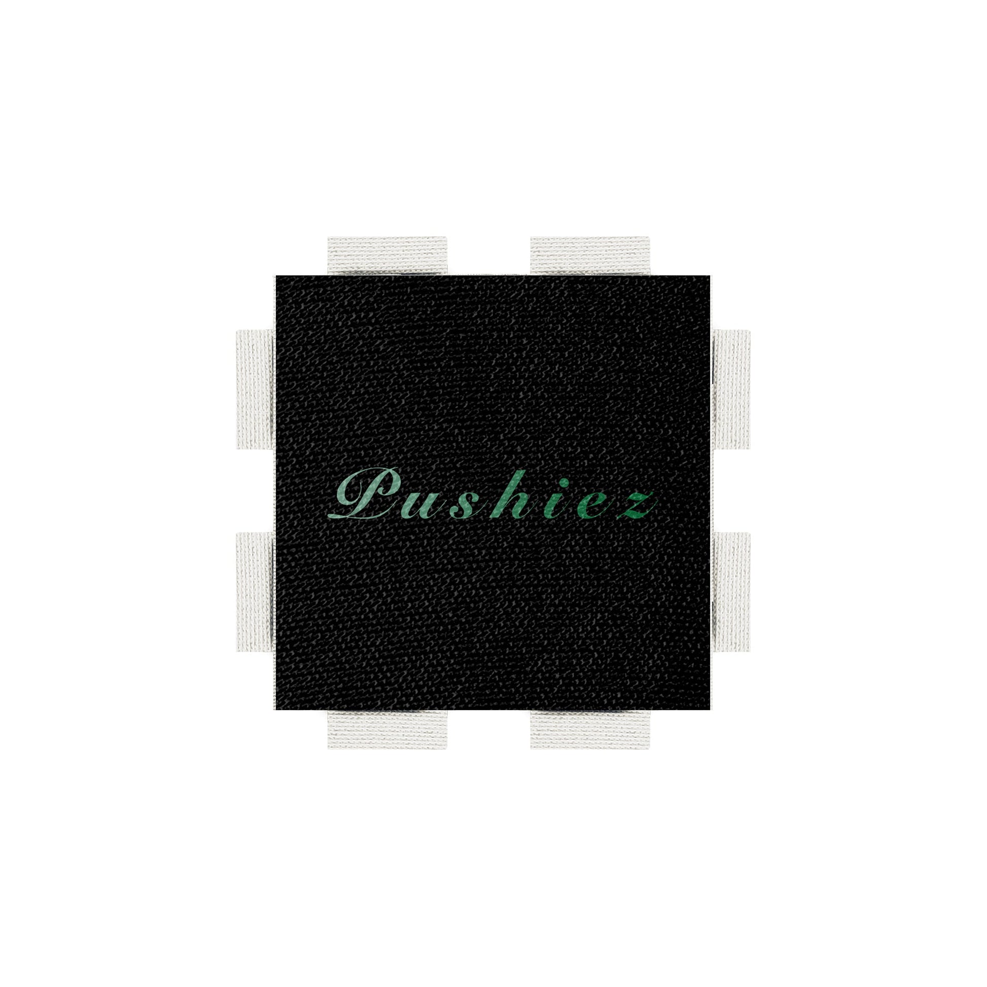 A tab from the Poparo Pushiez collection, featuring an official Trademark of the Pushiez (PSHZ) brand.