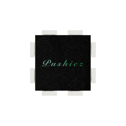 A tab from the Poparo Pushiez collection, featuring an official Trademark of the Pushiez (PSHZ) brand.