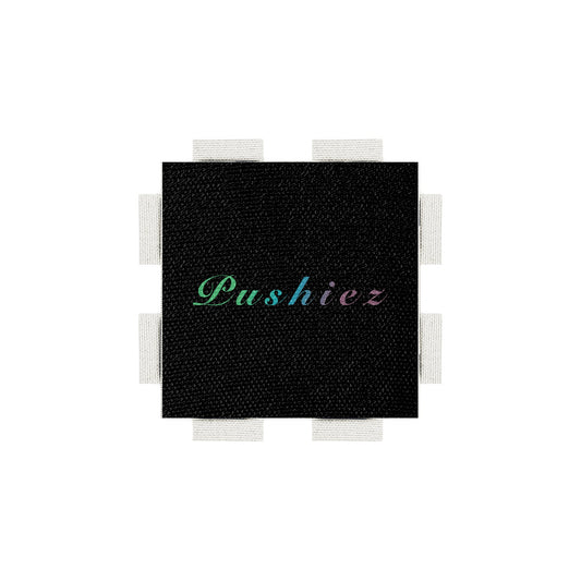 A tab from the Poparo Pushiez collection, featuring an official Trademark of the Pushiez (PSHZ) brand.