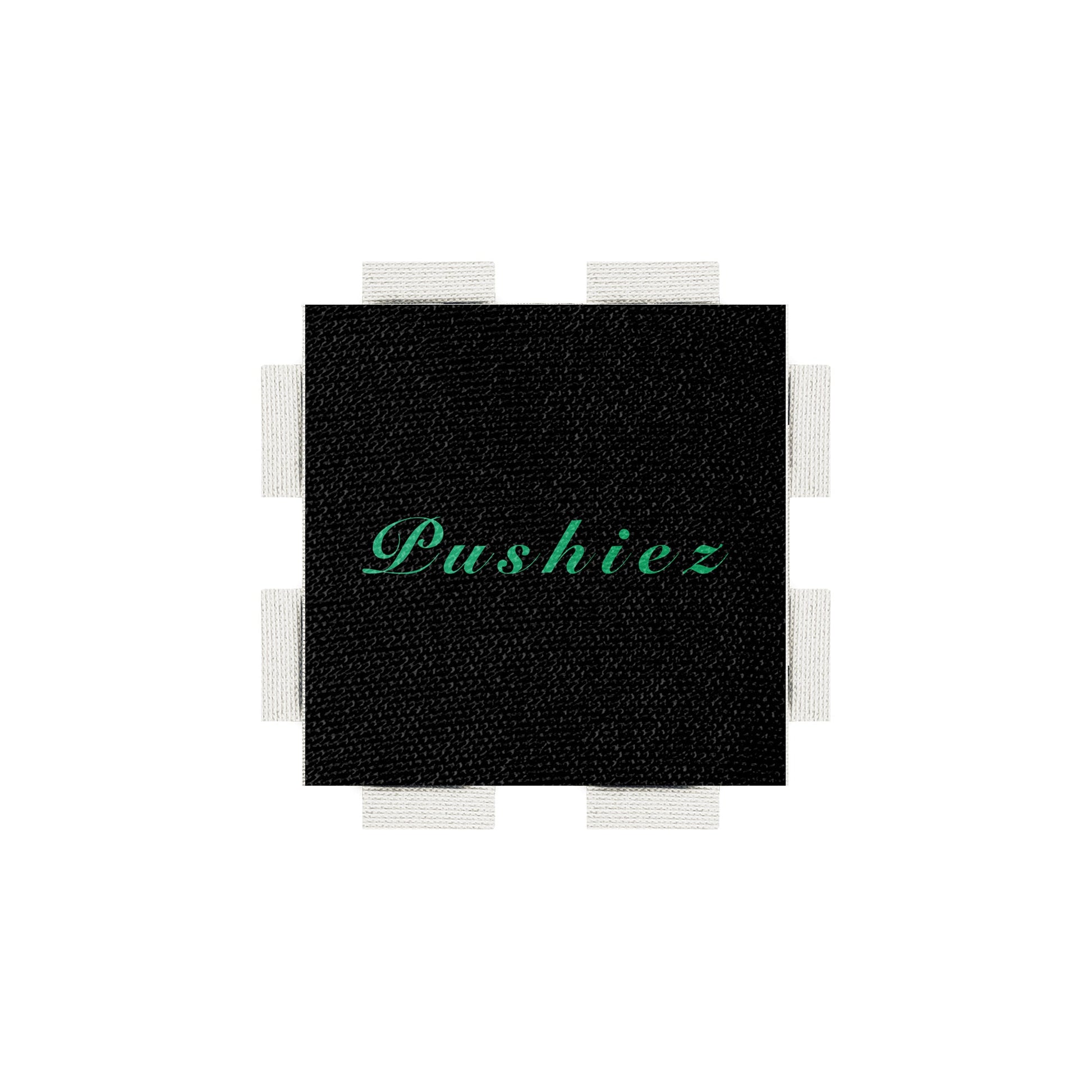 A tab from the Poparo Pushiez collection, featuring an official Trademark of the Pushiez (PSHZ) brand.