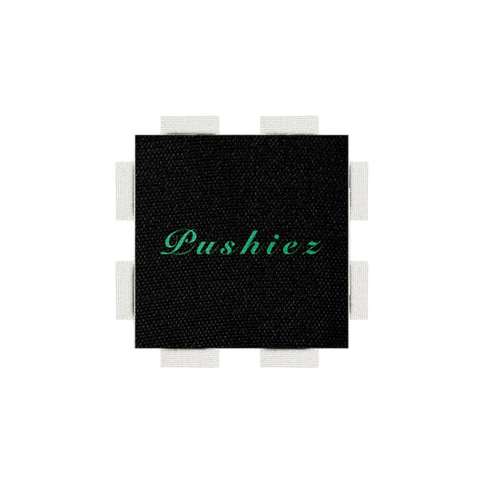 A tab from the Poparo Pushiez collection, featuring an official Trademark of the Pushiez (PSHZ) brand.
