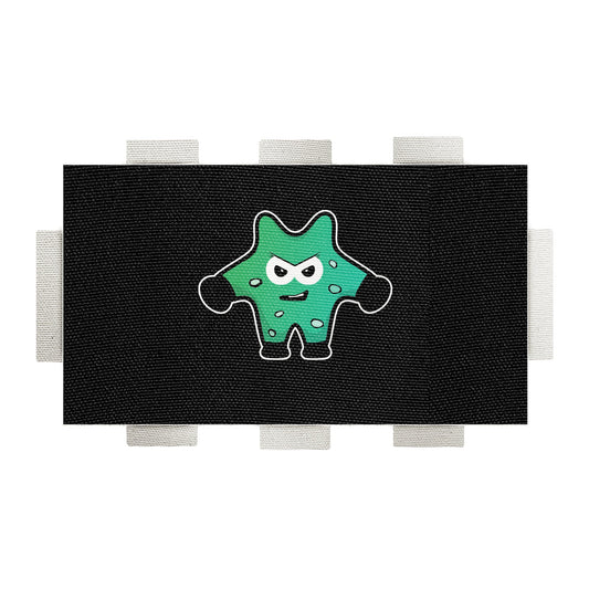 A tab from the Poparo Pushiez collection, featuring an official Trademark of the Pushiez brand.