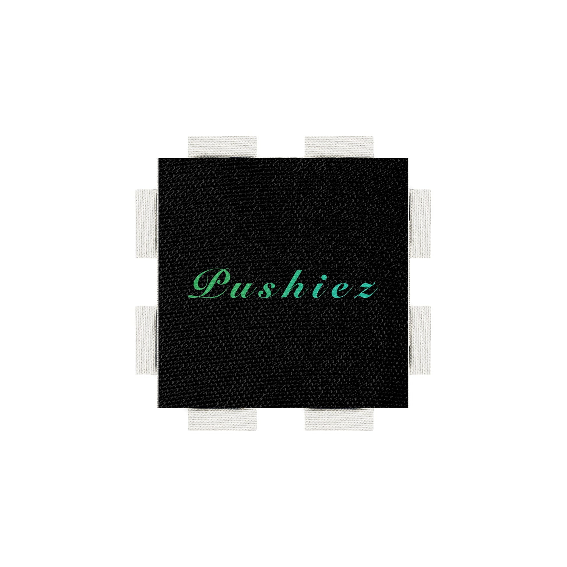 A tab from the Poparo Pushiez collection, featuring an official Trademark of the Pushiez (PSHZ) brand.