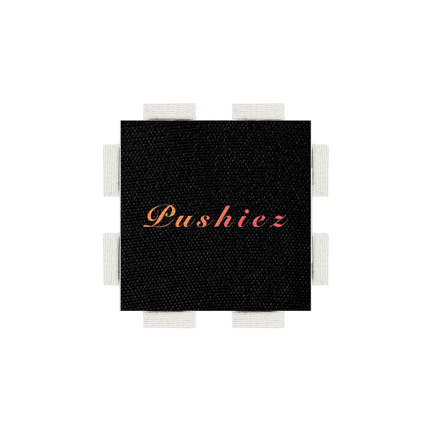 A tab from the Poparo Pushiez collection, featuring an official Trademark of the Pushiez (PSHZ) brand.