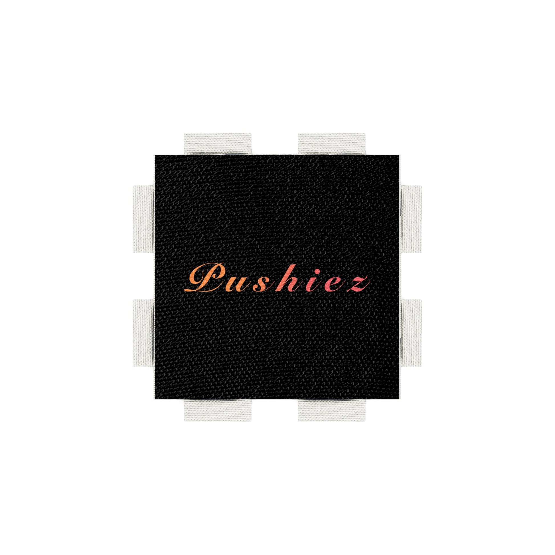 A tab from the Poparo Pushiez collection, featuring an official Trademark of the Pushiez (PSHZ) brand.
