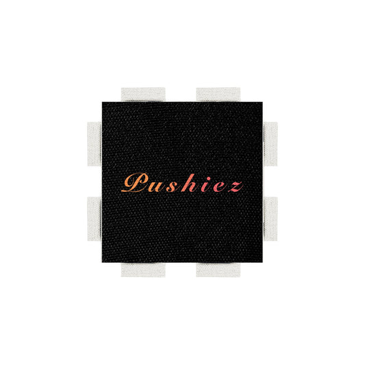 A tab from the Poparo Pushiez collection, featuring an official Trademark of the Pushiez (PSHZ) brand.