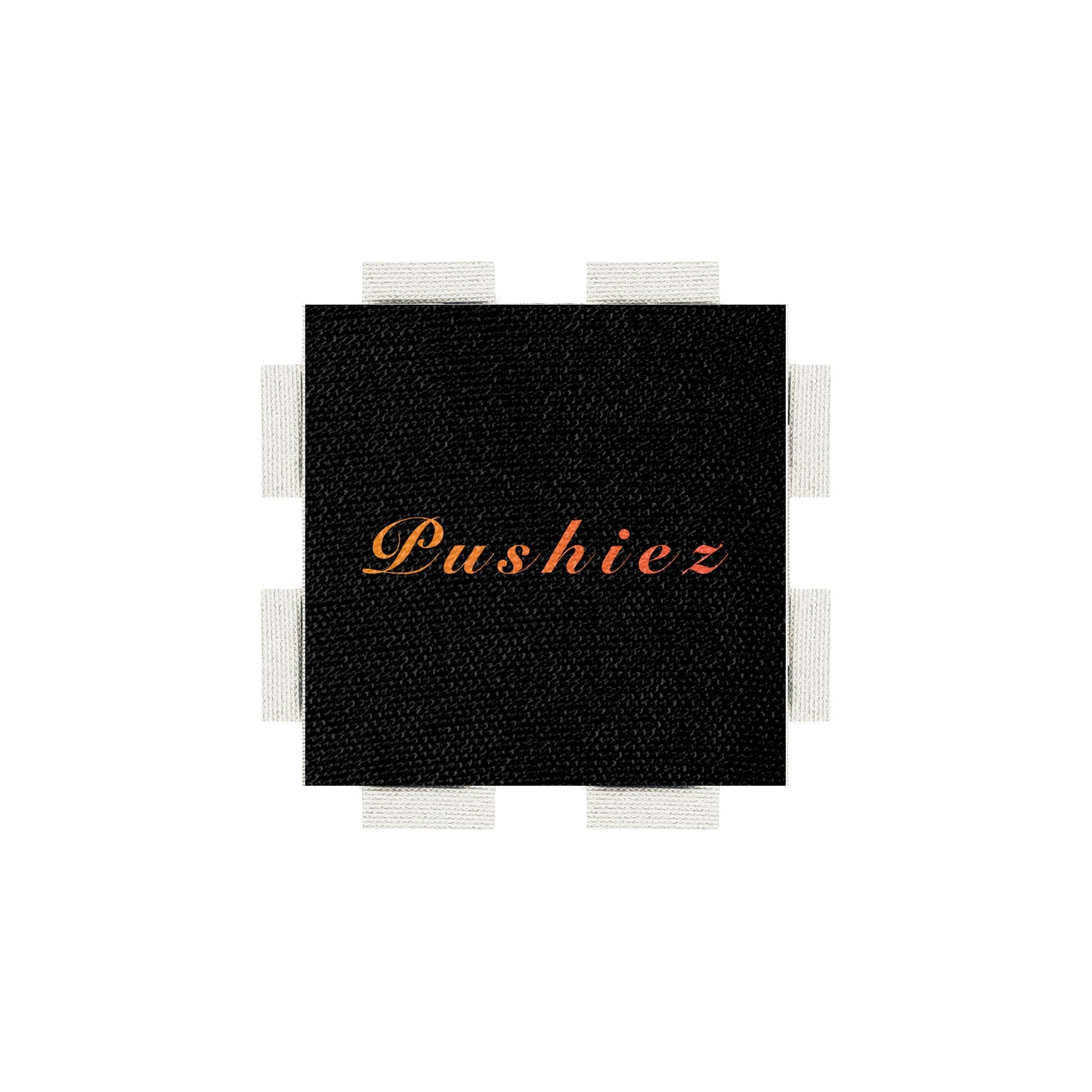 A tab from the Poparo Pushiez collection, featuring an official Trademark of the Pushiez (PSHZ) brand.