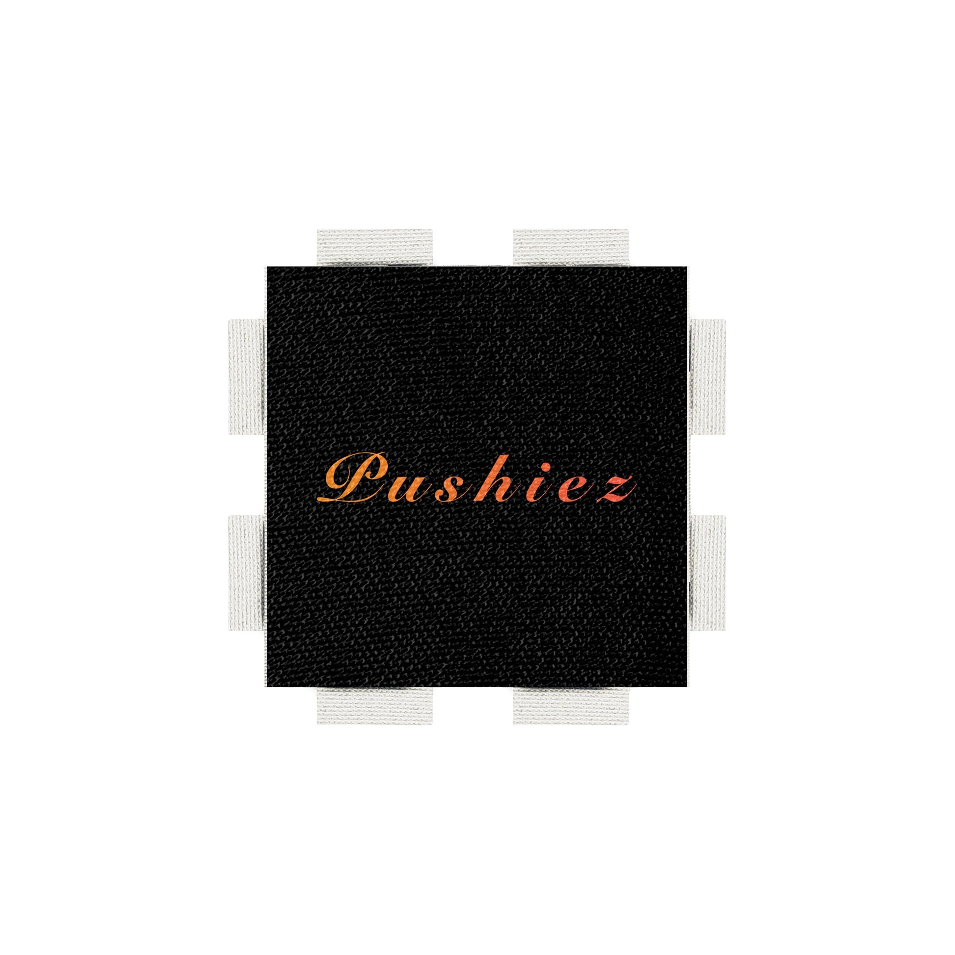 A tab from the Poparo Pushiez collection, featuring an official Trademark of the Pushiez (PSHZ) brand.