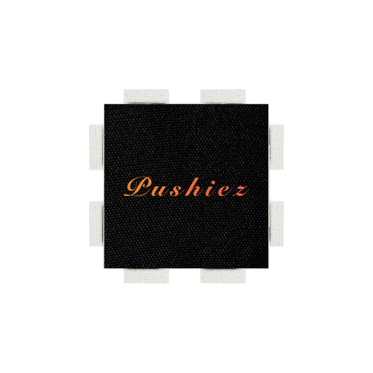 A tab from the Poparo Pushiez collection, featuring an official Trademark of the Pushiez (PSHZ) brand.
