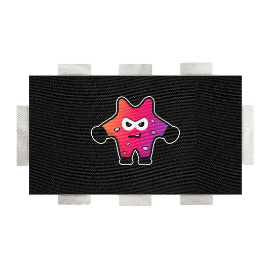 A tab from the Poparo Pushiez collection, featuring an official Trademark of the Pushiez brand.