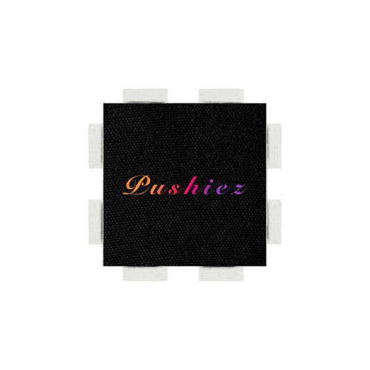A tab from the Poparo Pushiez collection, featuring an official Trademark of the Pushiez (PSHZ) brand.