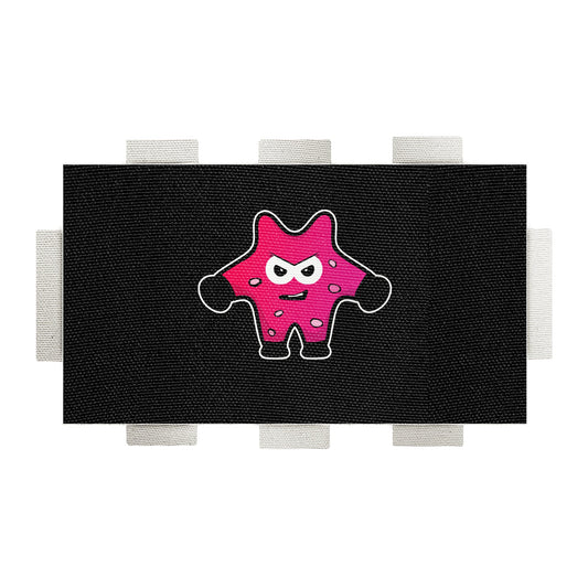 A tab from the Poparo Pushiez collection, featuring an official Trademark of the Pushiez brand.