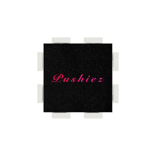 A tab from the Poparo Pushiez collection, featuring an official Trademark of the Pushiez (PSHZ) brand.