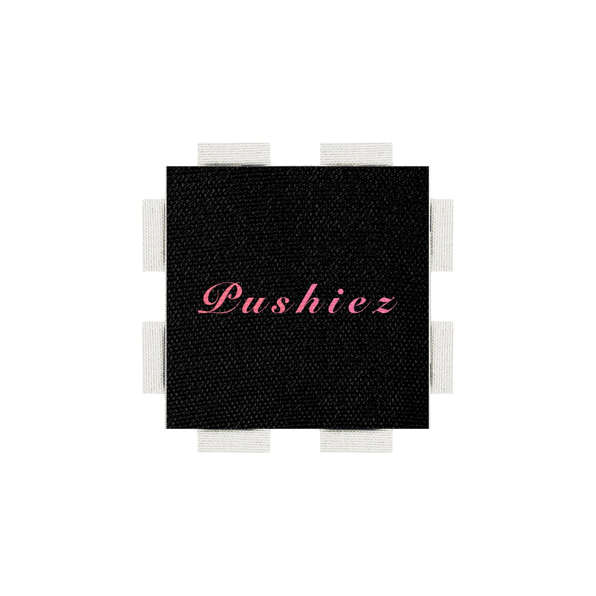 A tab from the Poparo Pushiez collection, featuring an official Trademark of the Pushiez (PSHZ) brand.