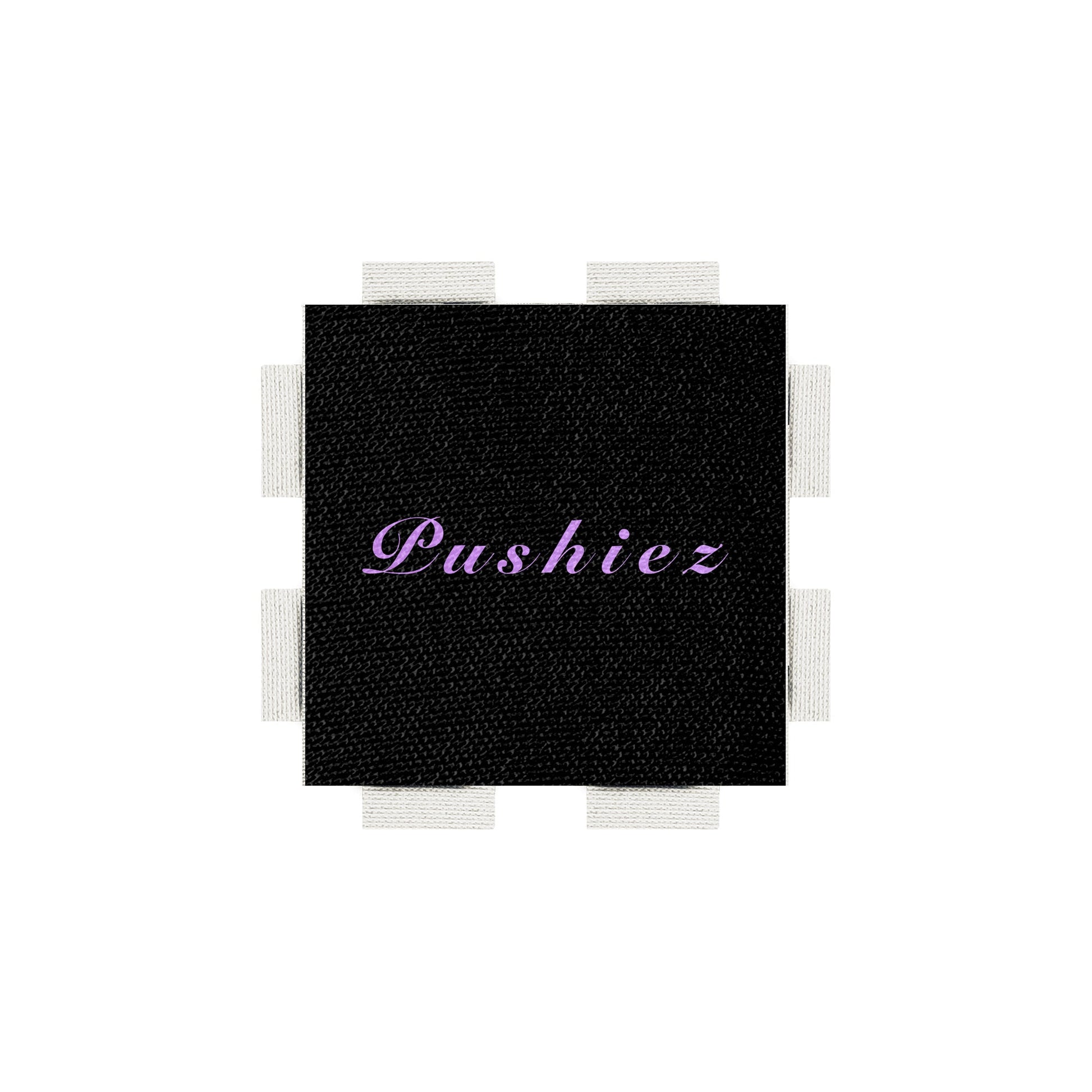 A tab from the Poparo Pushiez collection, featuring an official Trademark of the Pushiez (PSHZ) brand.