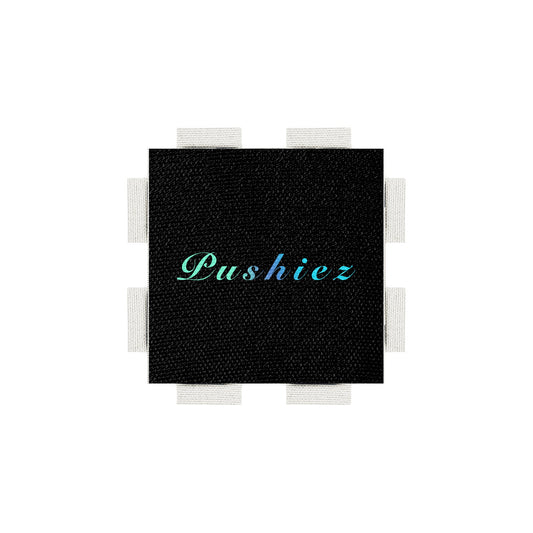 A tab from the Poparo Pushiez collection, featuring an official Trademark of the Pushiez (PSHZ) brand.