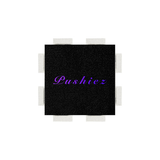 A tab from the Poparo Pushiez collection, featuring an official Trademark of the Pushiez (PSHZ) brand.