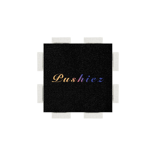 A tab from the Poparo Pushiez collection, featuring an official Trademark of the Pushiez (PSHZ) brand.